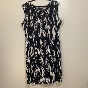 Jonathan Martin Black And White Dress